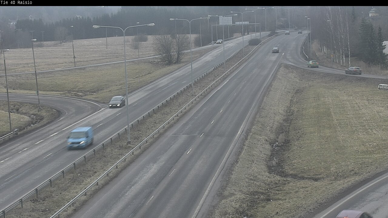 Weather Camera Image Road 40 Raisio, Raisio, Varsinais-Suomi