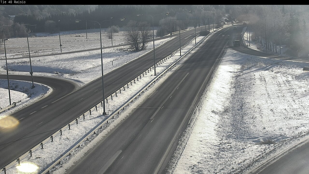 Weather Camera Image Road 40 Raisio, Raisio, Varsinais-Suomi