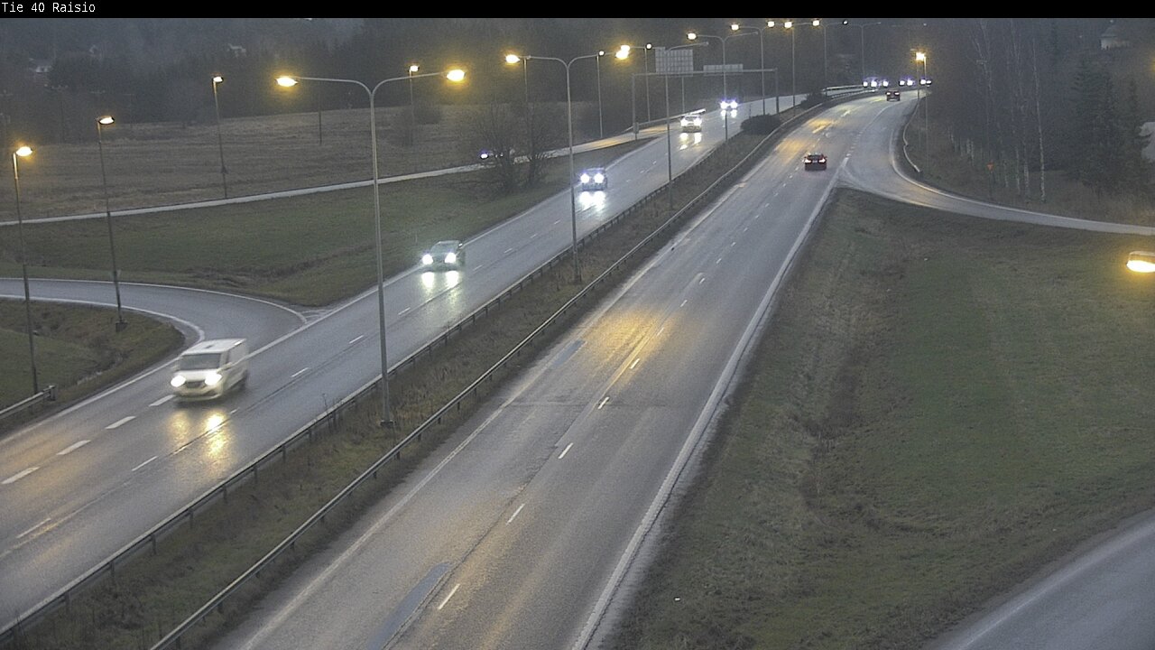 Weather Camera Image Väg 40 Reso, Raisio, Varsinais-Suomi