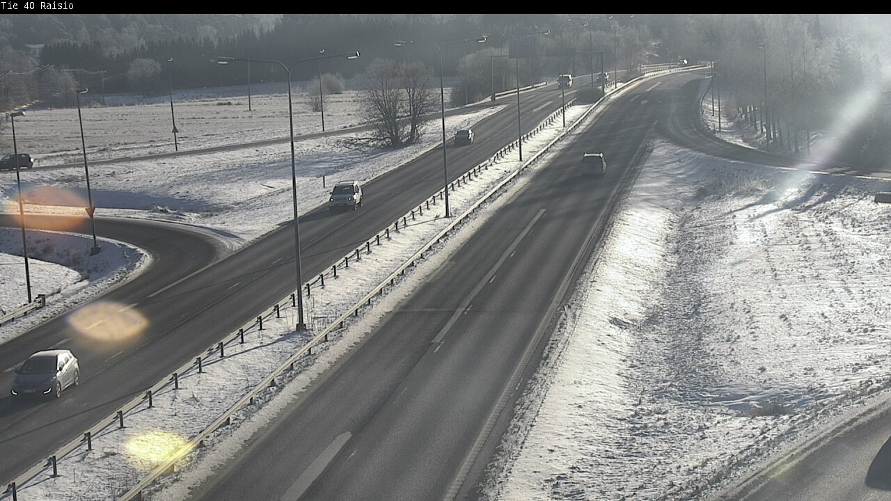 Weather Camera Image Road 40 Raisio, Raisio, Varsinais-Suomi