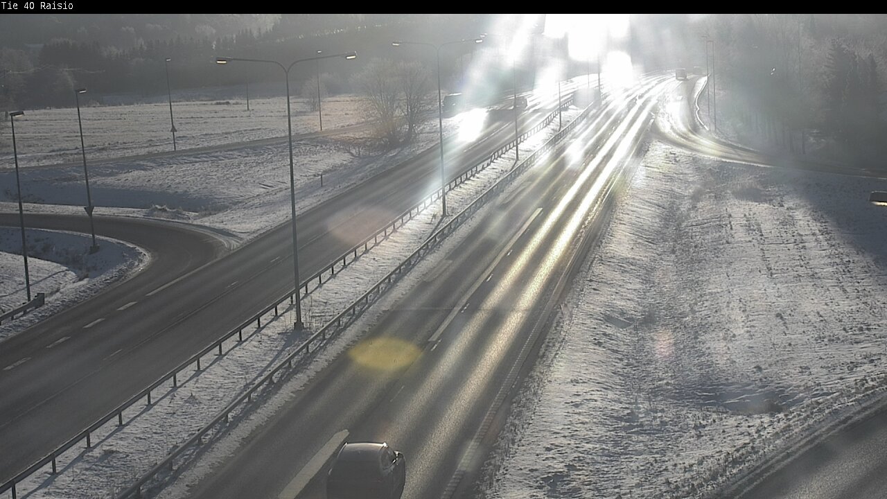 Weather Camera Image Road 40 Raisio, Raisio, Varsinais-Suomi