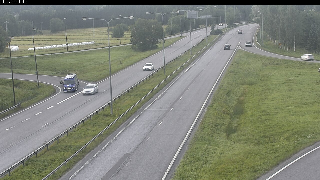Weather Camera Image Road 40 Raisio, Raisio, Varsinais-Suomi