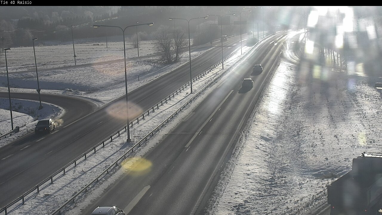 Weather Camera Image Road 40 Raisio, Raisio, Varsinais-Suomi