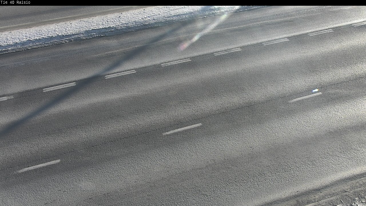Weather Camera Image Väg 40 Reso, Raisio, Varsinais-Suomi