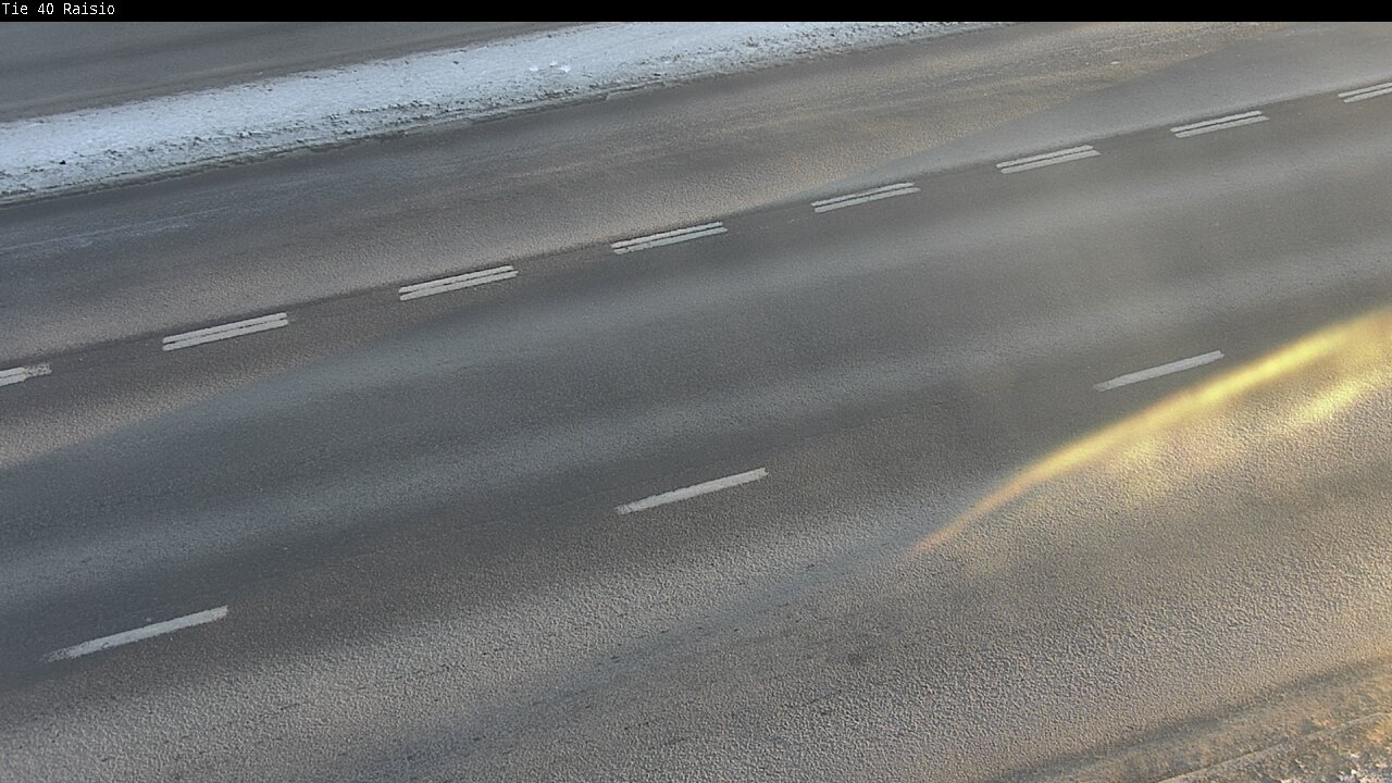 Weather Camera Image Väg 40 Reso, Raisio, Varsinais-Suomi