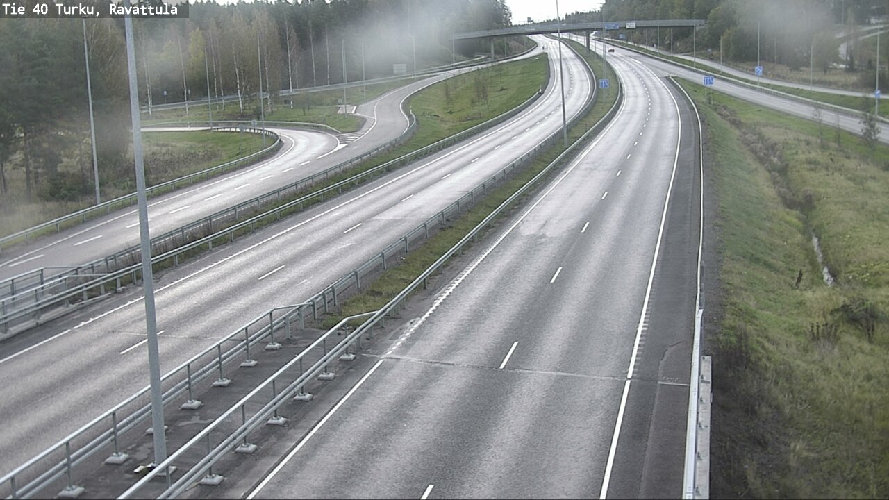 Weather Camera Image Väg 40 S:t Karins, Ravattula, Kaarina, Varsinais-Suomi