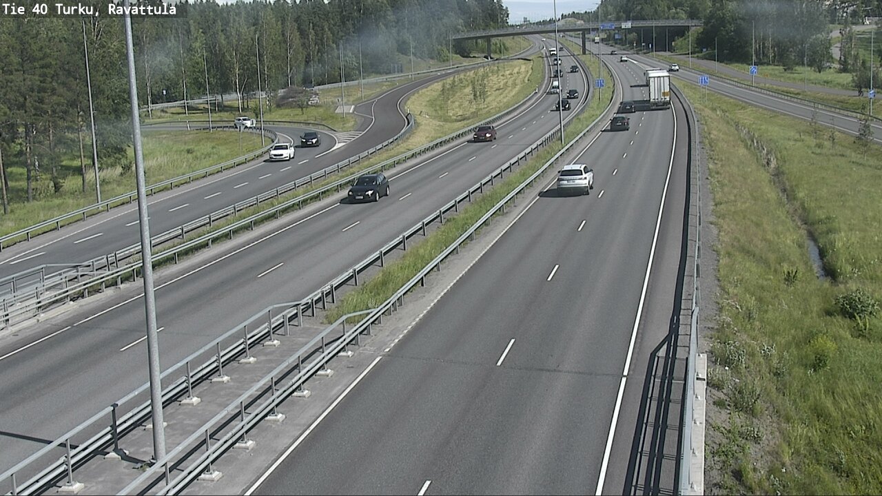 Weather Camera Image Road 40 Kaarina, Ravattula, Kaarina, Varsinais-Suomi