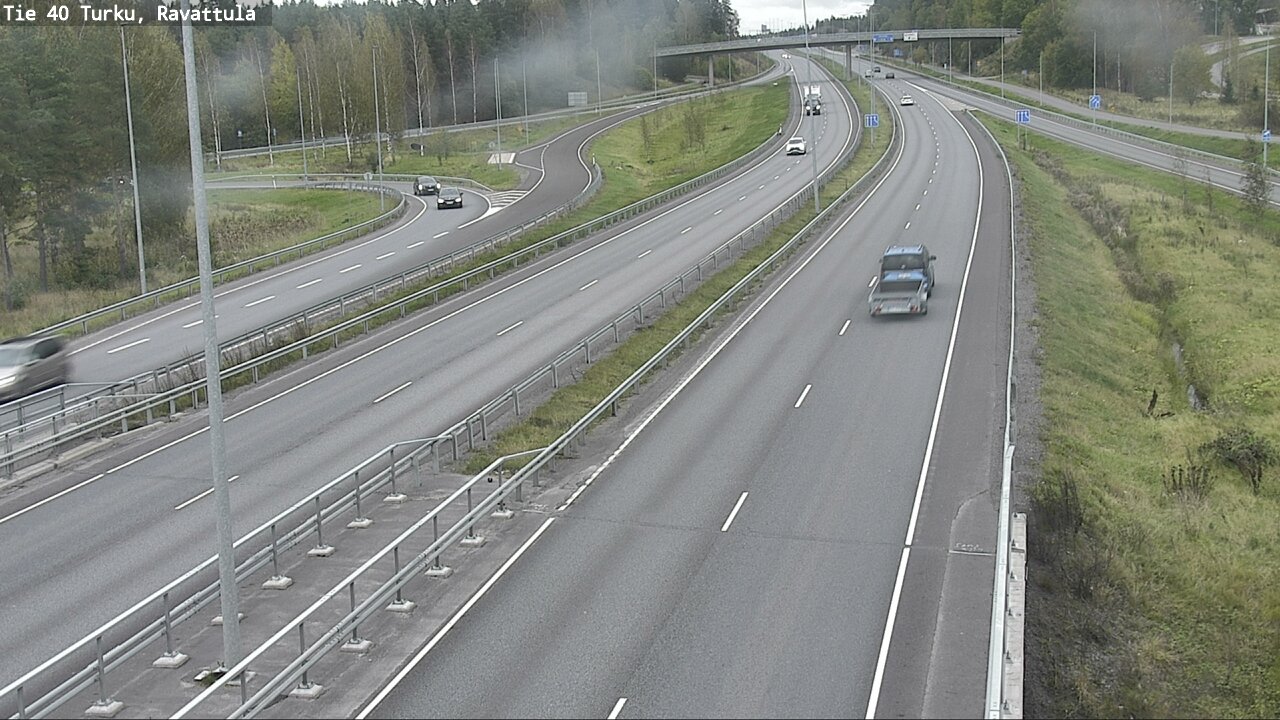 Weather Camera Image Väg 40 S:t Karins, Ravattula, Kaarina, Varsinais-Suomi