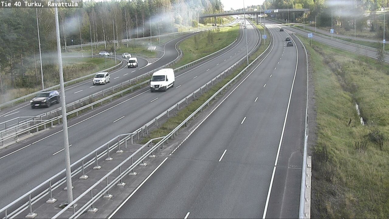 Weather Camera Image Road 40 Kaarina, Ravattula, Kaarina, Varsinais-Suomi