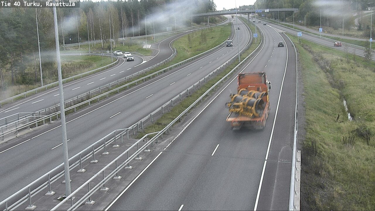 Weather Camera Image Road 40 Kaarina, Ravattula, Kaarina, Varsinais-Suomi