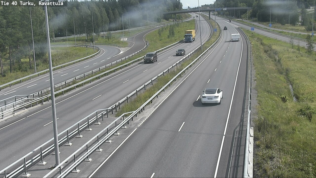 Weather Camera Image Road 40 Kaarina, Ravattula, Kaarina, Varsinais-Suomi