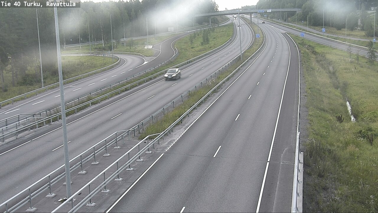 Weather Camera Image Road 40 Kaarina, Ravattula, Kaarina, Varsinais-Suomi
