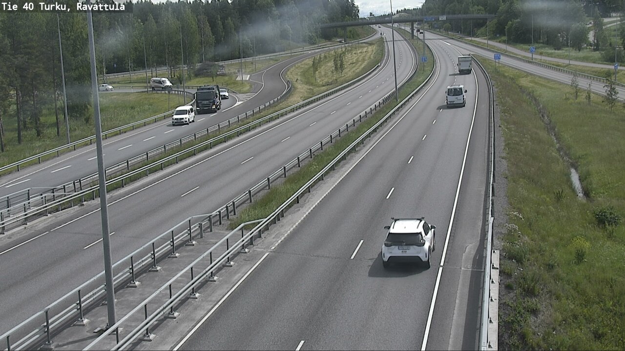 Weather Camera Image Väg 40 S:t Karins, Ravattula, Kaarina, Varsinais-Suomi
