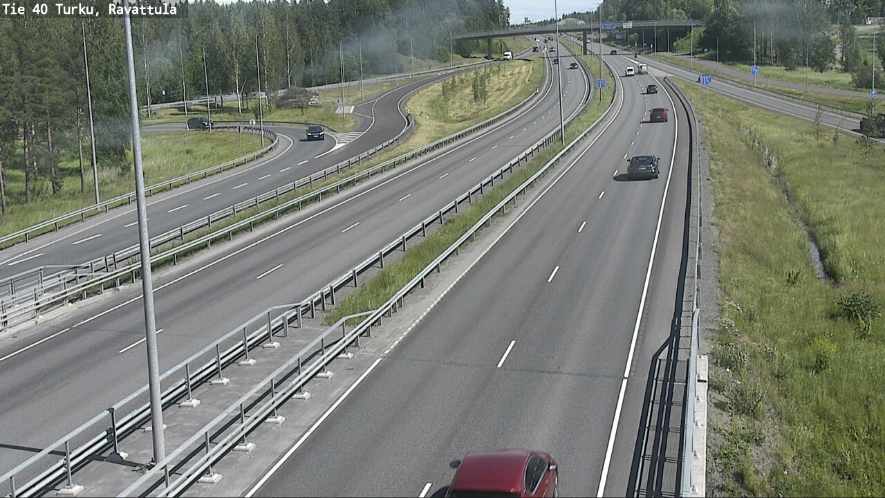 Weather Camera Image Road 40 Kaarina, Ravattula, Kaarina, Varsinais-Suomi