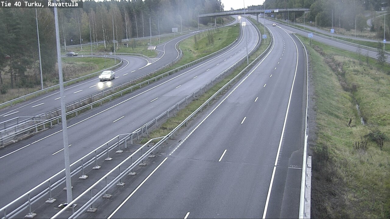 Weather Camera Image Väg 40 S:t Karins, Ravattula, Kaarina, Varsinais-Suomi