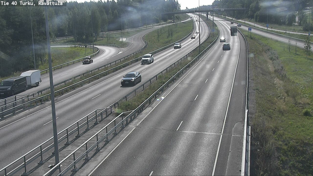 Weather Camera Image Väg 40 S:t Karins, Ravattula, Kaarina, Varsinais-Suomi