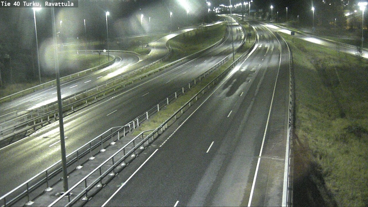 Weather Camera Image Väg 40 S:t Karins, Ravattula, Kaarina, Varsinais-Suomi