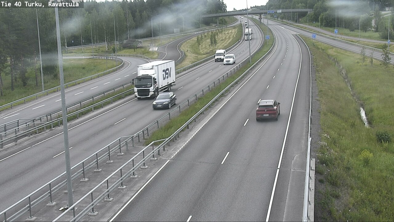 Weather Camera Image Väg 40 S:t Karins, Ravattula, Kaarina, Varsinais-Suomi