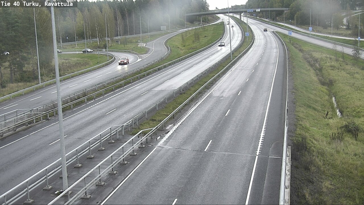 Weather Camera Image Väg 40 S:t Karins, Ravattula, Kaarina, Varsinais-Suomi