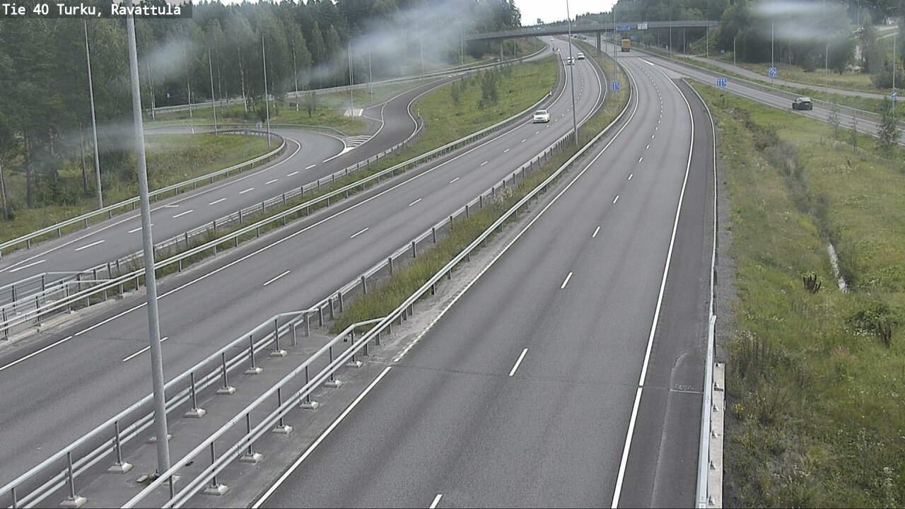 Weather Camera Image Road 40 Kaarina, Ravattula, Kaarina, Varsinais-Suomi