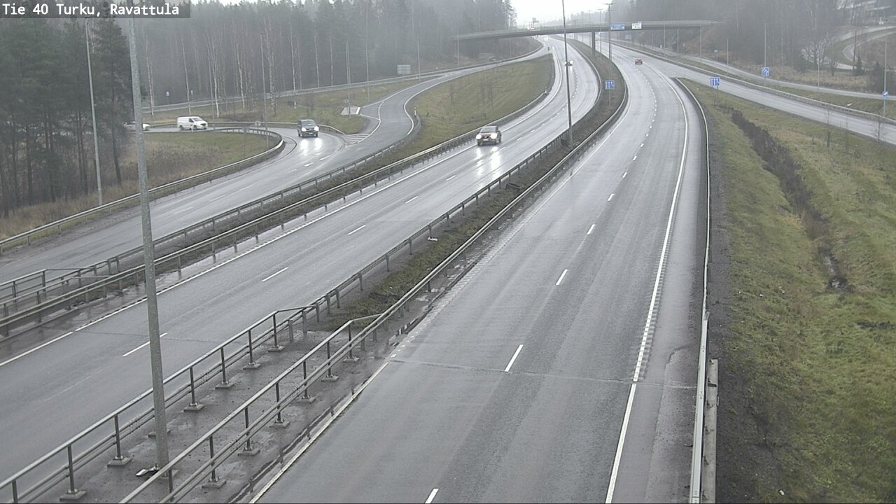 Weather Camera Image Väg 40 S:t Karins, Ravattula, Kaarina, Varsinais-Suomi