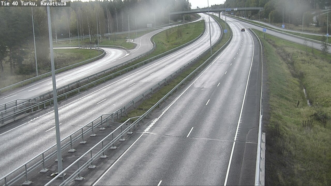 Weather Camera Image Väg 40 S:t Karins, Ravattula, Kaarina, Varsinais-Suomi