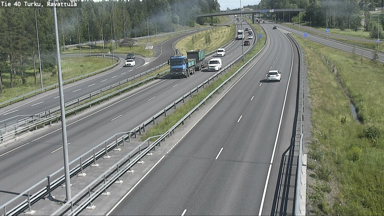 Weather Camera Image Road 40 Kaarina, Ravattula, Kaarina, Varsinais-Suomi
