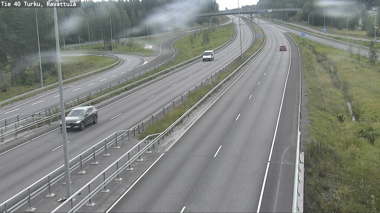 Weather Camera Image Väg 40 S:t Karins, Ravattula, Kaarina, Varsinais-Suomi