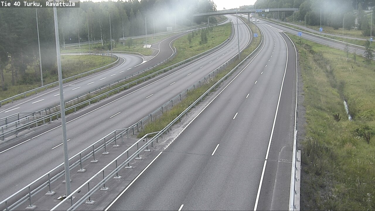 Weather Camera Image Road 40 Kaarina, Ravattula, Kaarina, Varsinais-Suomi