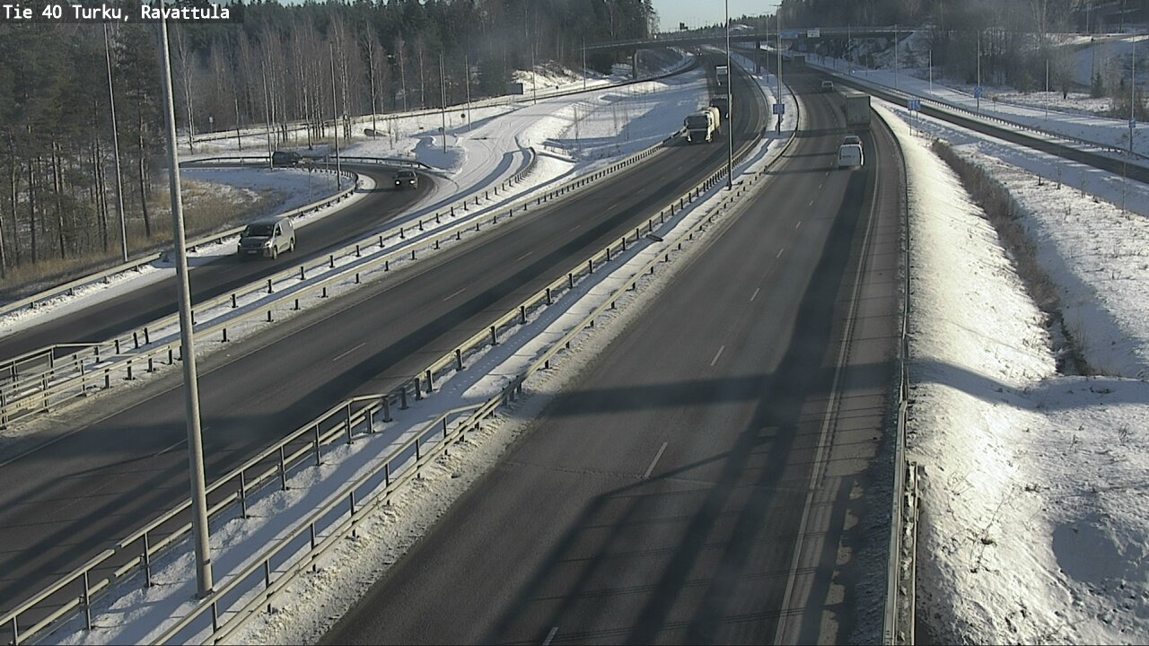 Weather Camera Image Road 40 Kaarina, Ravattula, Kaarina, Varsinais-Suomi