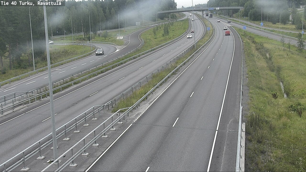 Weather Camera Image Road 40 Kaarina, Ravattula, Kaarina, Varsinais-Suomi