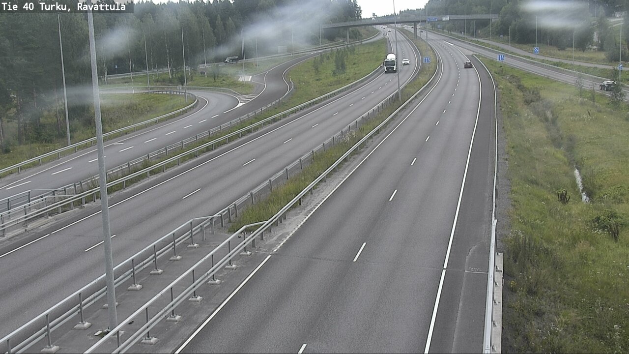 Weather Camera Image Väg 40 S:t Karins, Ravattula, Kaarina, Varsinais-Suomi
