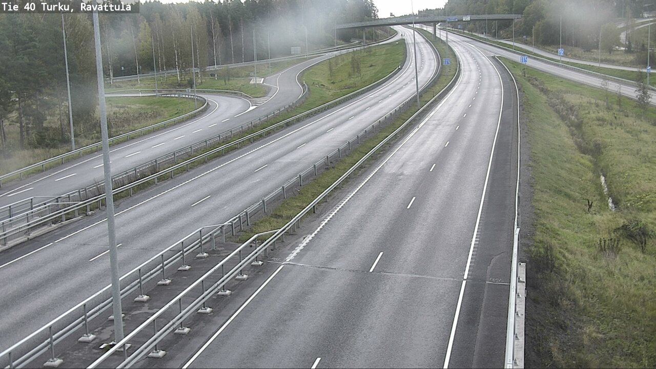 Weather Camera Image Väg 40 S:t Karins, Ravattula, Kaarina, Varsinais-Suomi