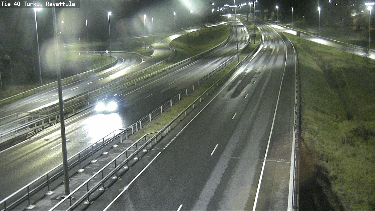 Weather Camera Image Väg 40 S:t Karins, Ravattula, Kaarina, Varsinais-Suomi