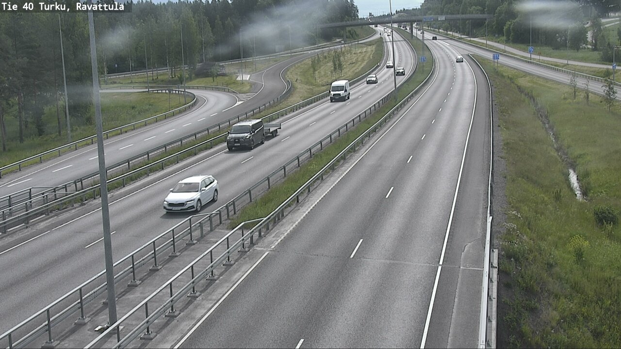 Weather Camera Image Väg 40 S:t Karins, Ravattula, Kaarina, Varsinais-Suomi