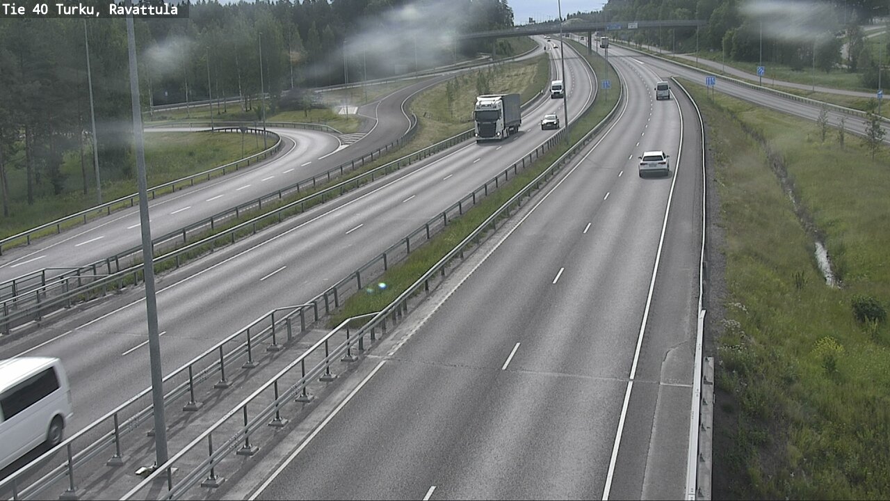 Weather Camera Image Väg 40 S:t Karins, Ravattula, Kaarina, Varsinais-Suomi