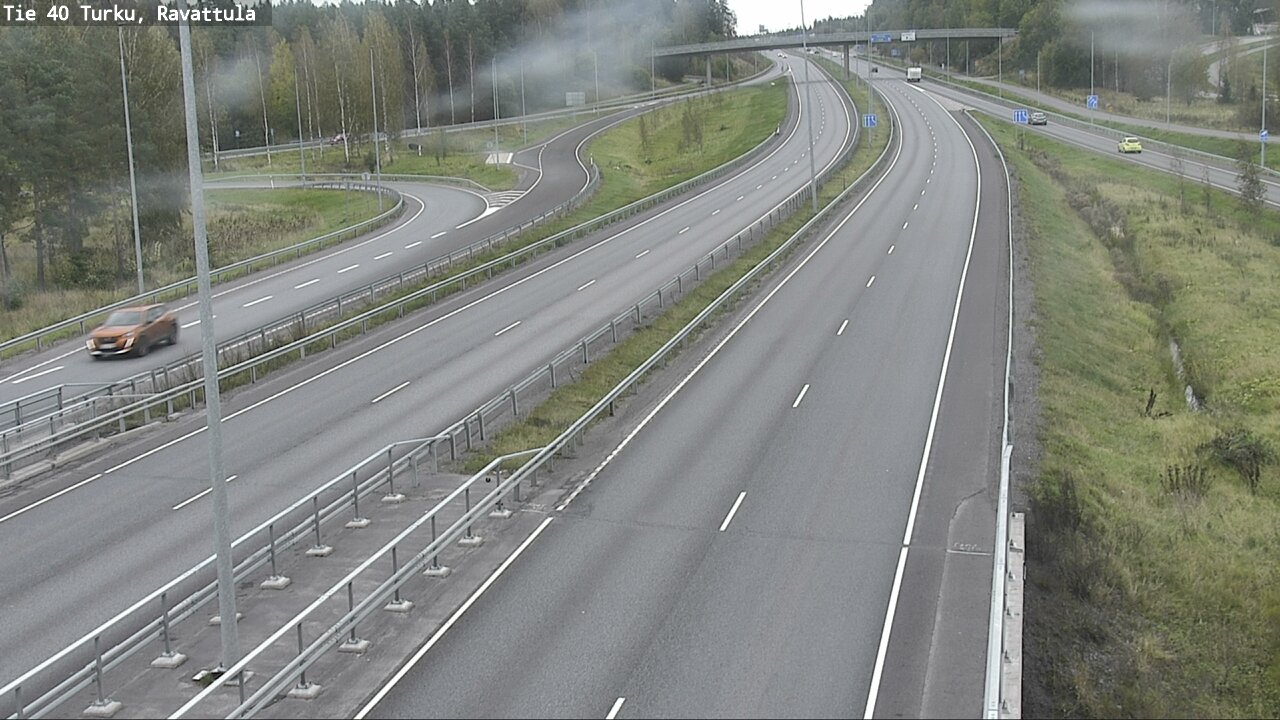 Weather Camera Image Väg 40 S:t Karins, Ravattula, Kaarina, Varsinais-Suomi