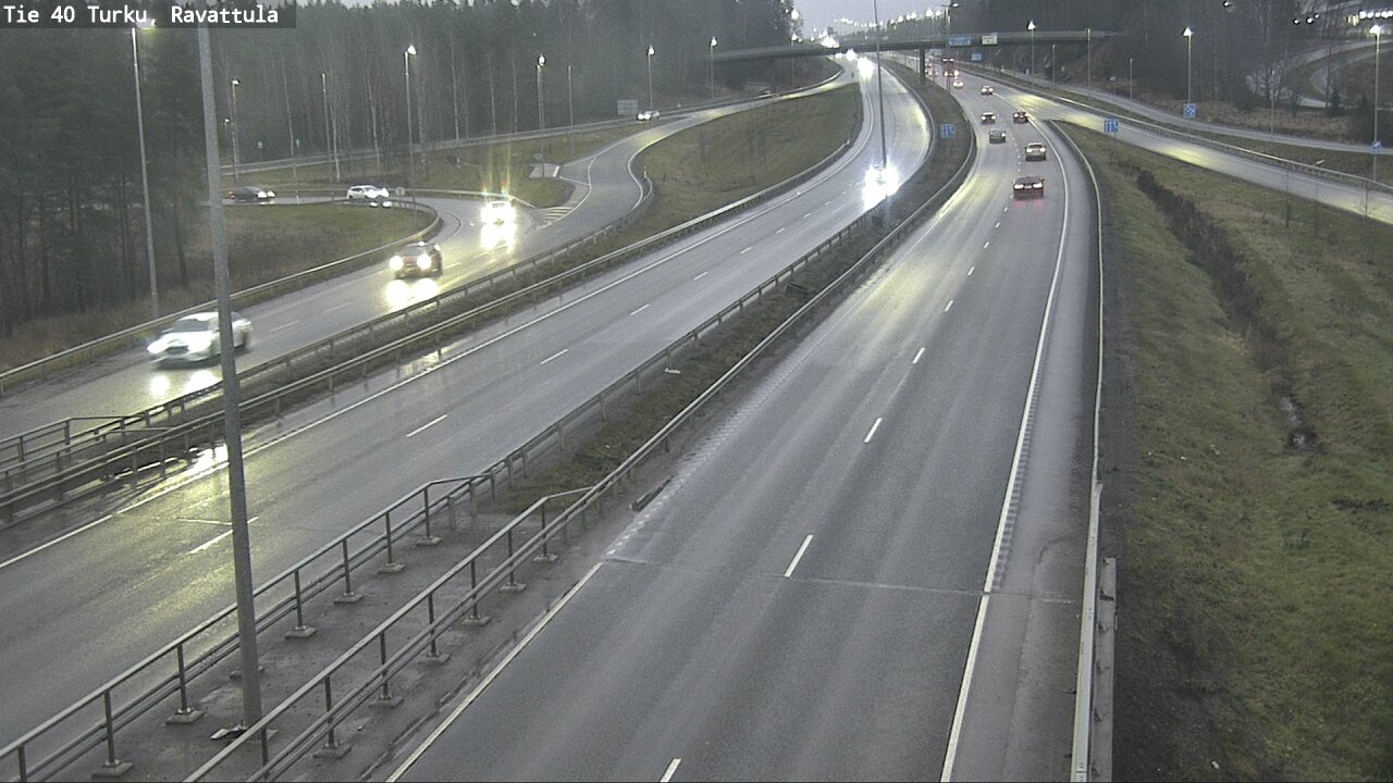 Weather Camera Image Väg 40 S:t Karins, Ravattula, Kaarina, Varsinais-Suomi