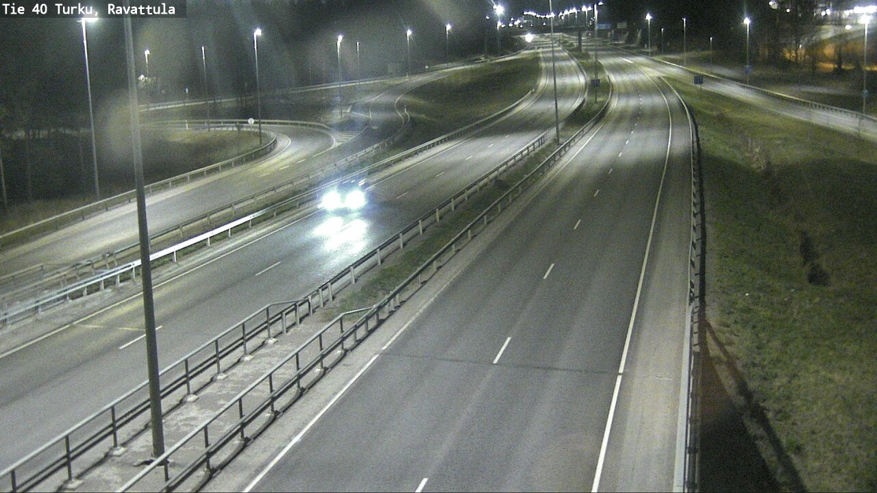 Weather Camera Image Road 40 Kaarina, Ravattula, Kaarina, Varsinais-Suomi