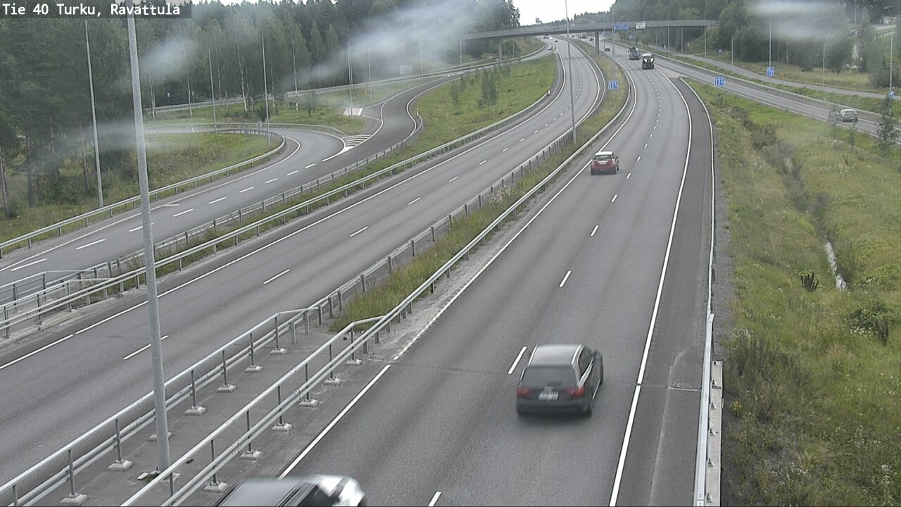 Weather Camera Image Väg 40 S:t Karins, Ravattula, Kaarina, Varsinais-Suomi