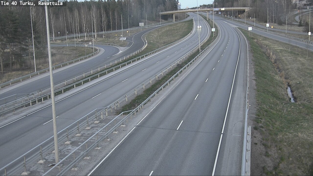 Weather Camera Image Road 40 Kaarina, Ravattula, Kaarina, Varsinais-Suomi