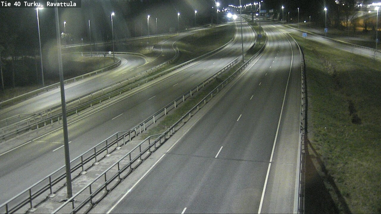 Weather Camera Image Road 40 Kaarina, Ravattula, Kaarina, Varsinais-Suomi