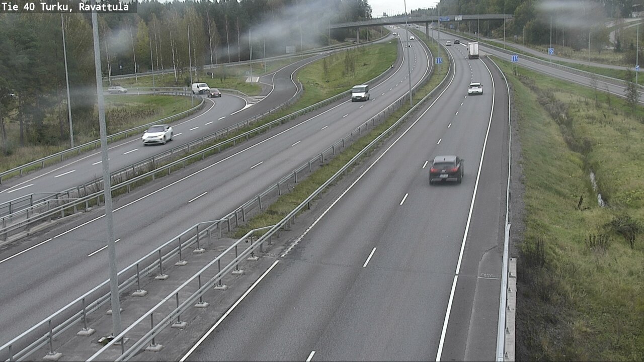 Weather Camera Image Väg 40 S:t Karins, Ravattula, Kaarina, Varsinais-Suomi