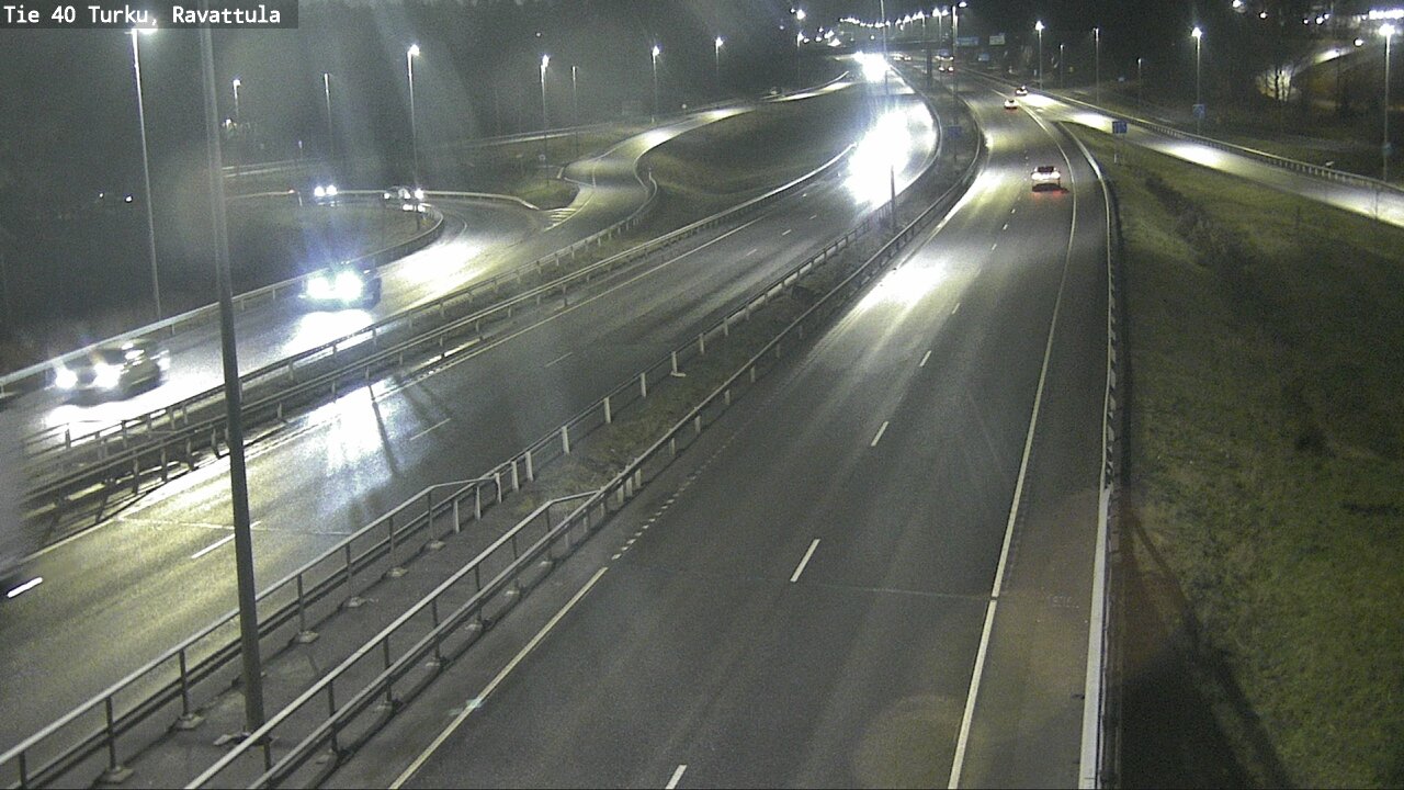 Weather Camera Image Väg 40 S:t Karins, Ravattula, Kaarina, Varsinais-Suomi