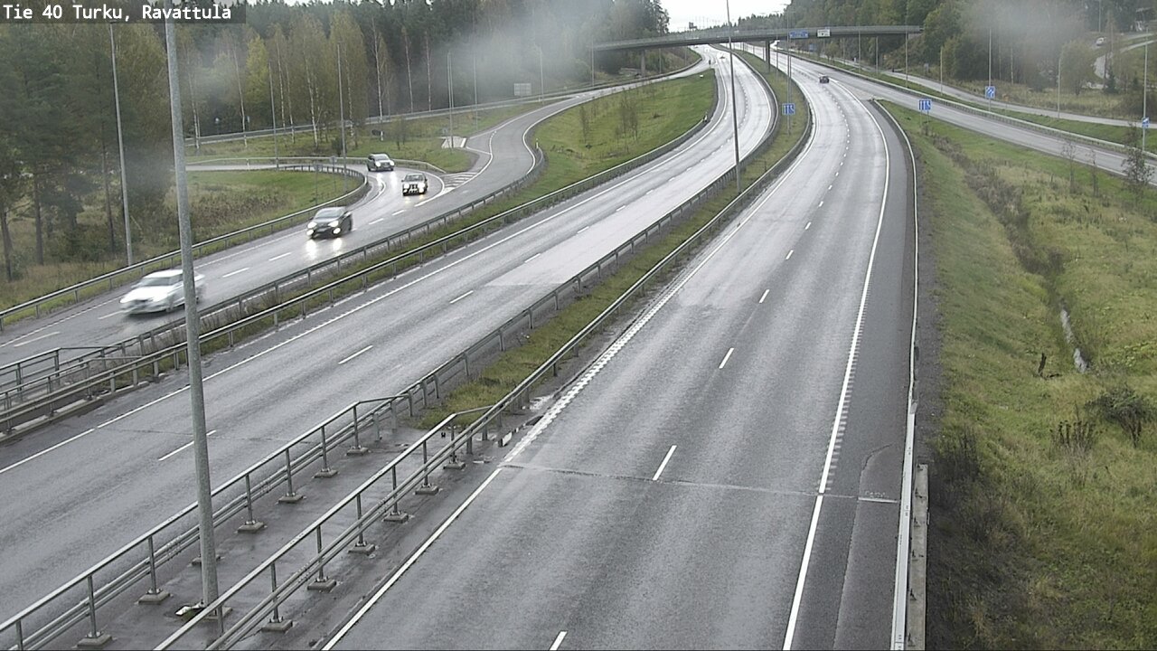 Weather Camera Image Väg 40 S:t Karins, Ravattula, Kaarina, Varsinais-Suomi