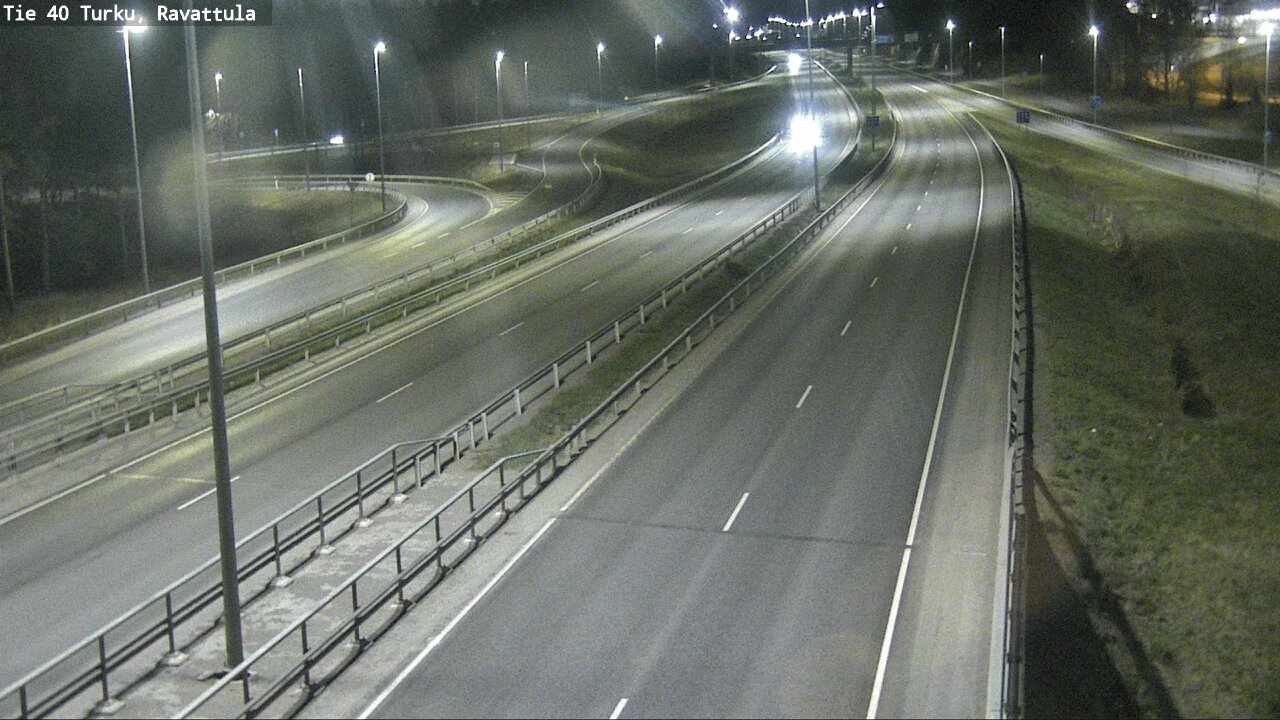 Weather Camera Image Road 40 Kaarina, Ravattula, Kaarina, Varsinais-Suomi