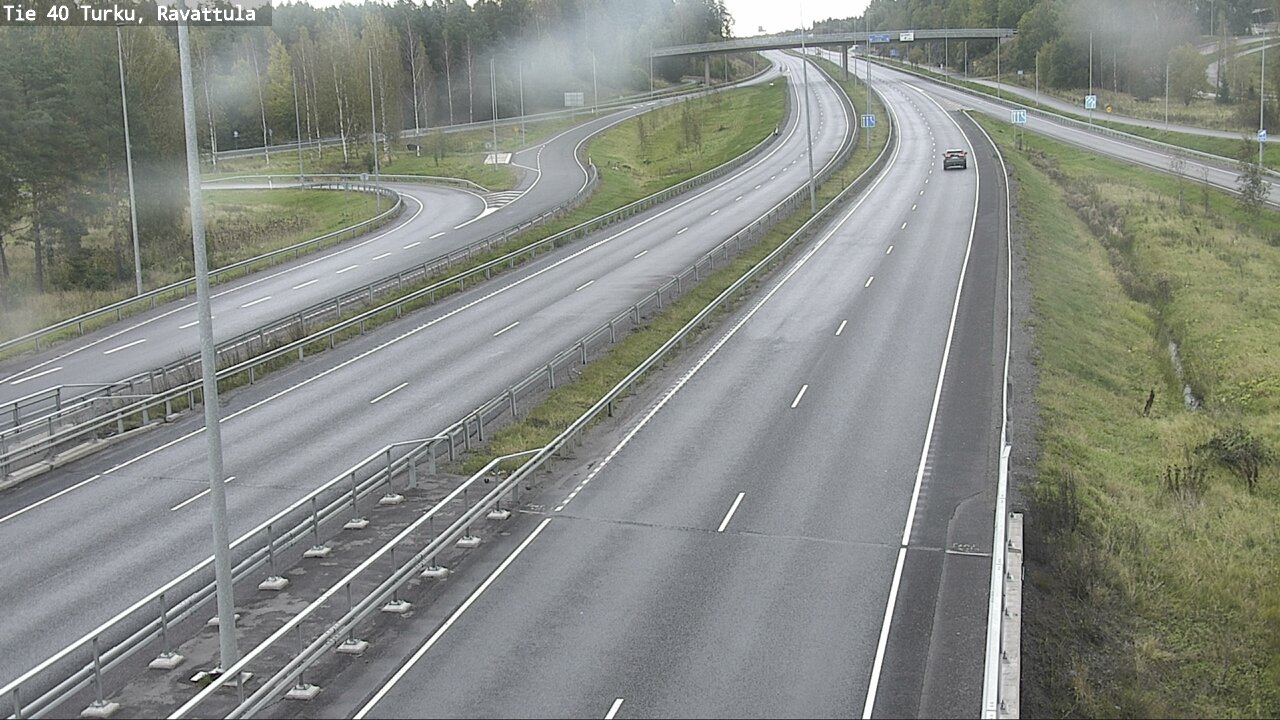 Weather Camera Image Väg 40 S:t Karins, Ravattula, Kaarina, Varsinais-Suomi