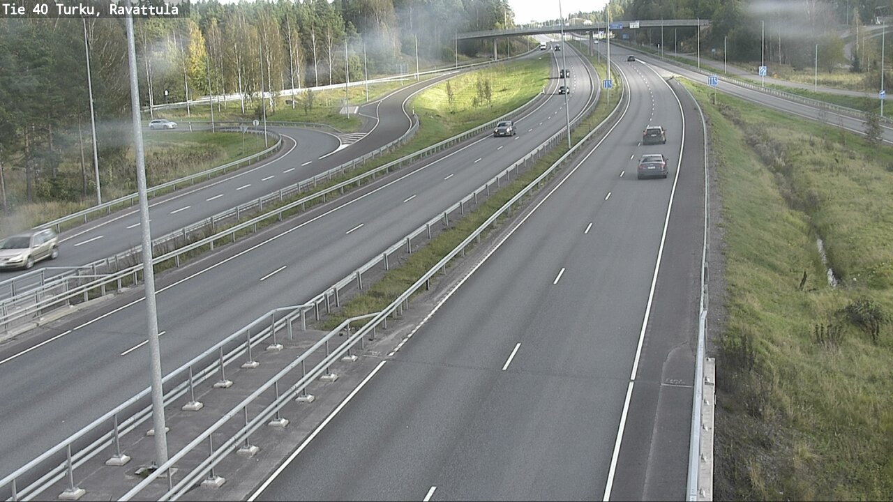 Weather Camera Image Road 40 Kaarina, Ravattula, Kaarina, Varsinais-Suomi