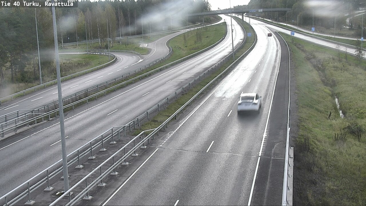 Weather Camera Image Väg 40 S:t Karins, Ravattula, Kaarina, Varsinais-Suomi