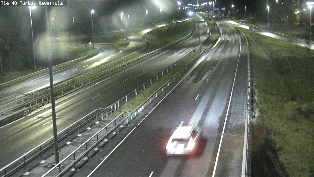 Weather Camera Image Väg 40 S:t Karins, Ravattula, Kaarina, Varsinais-Suomi